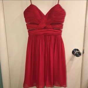 Red Hailey Logan dress